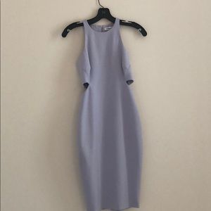 Elizabeth and James lilac purple cut out dress